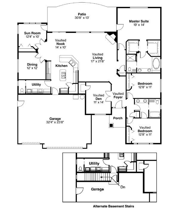 Main Floor Plan: 17-504