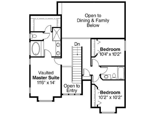 Upper/Second Floor Plan: 17-506