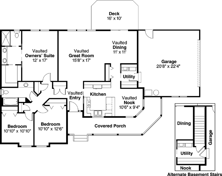 Main Floor Plan: 17-507