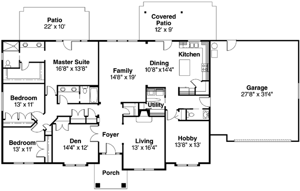 Main Floor Plan: 17-511