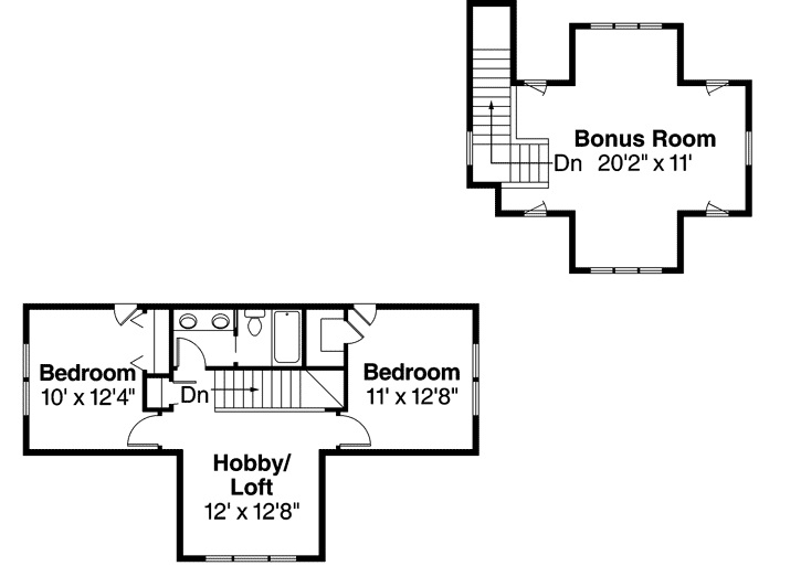 Upper/Second Floor Plan:17-512