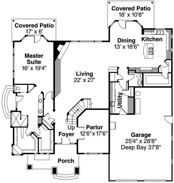 Main Floor Plan: 17-513