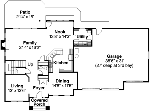 Main Floor Plan: 17-518