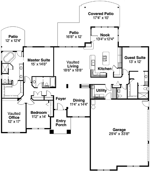 Main Floor Plan: 17-519