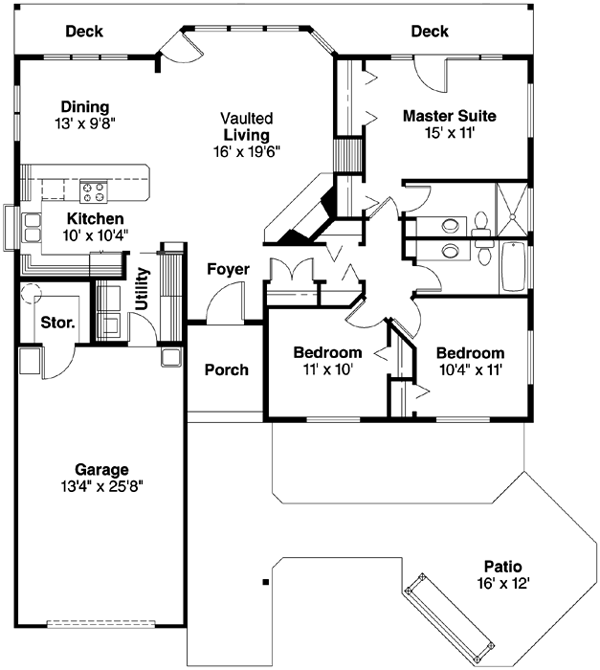 Main Floor Plan: 17-521