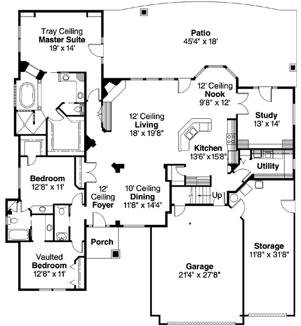Main Floor Plan: 17-522