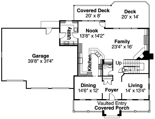 Main Floor Plan: 17-526