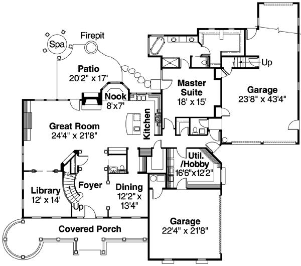 Main Floor Plan: 17-527