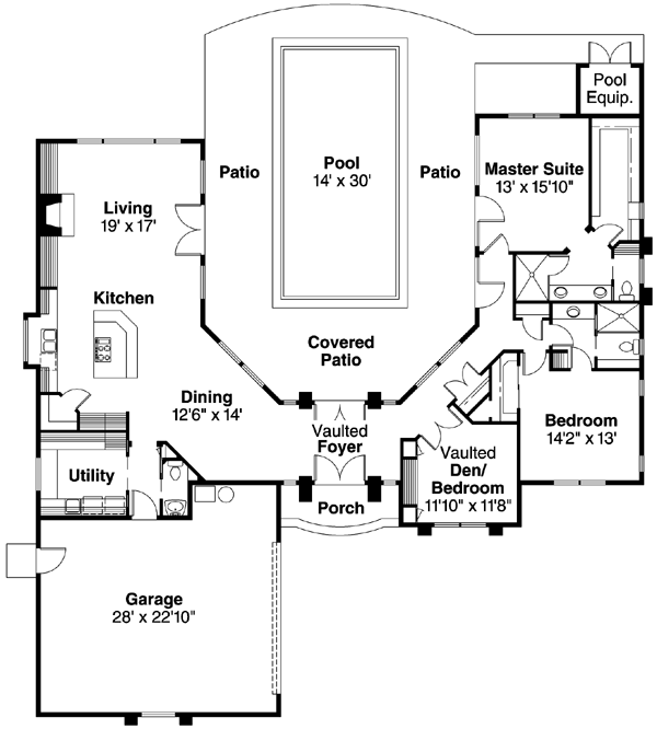 Main Floor Plan: 17-529