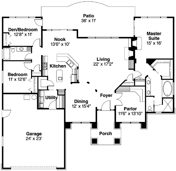 Main Floor Plan: 17-530
