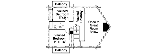 Upper/Second Floor Plan: 17-531