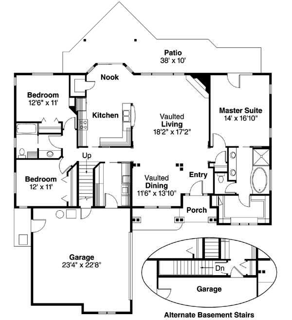 Main Floor Plan: 17-532
