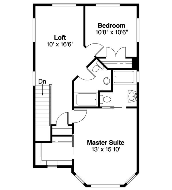 Upper/Second Floor Plan: 17-533
