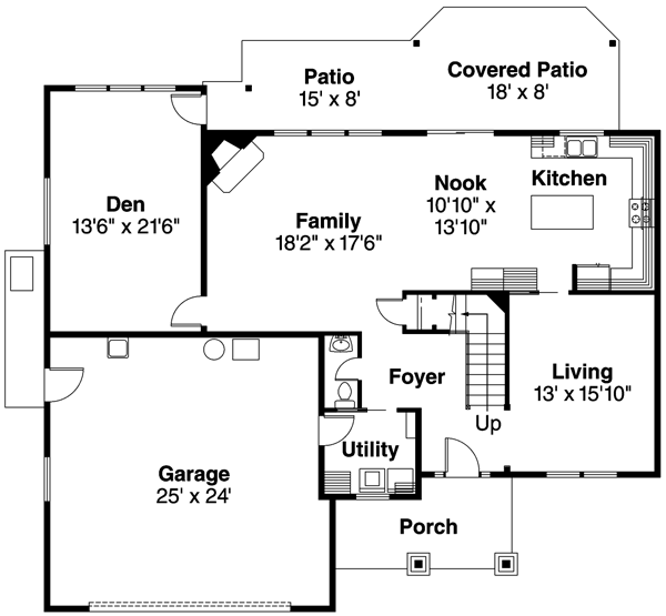 Main Floor Plan: 17-536