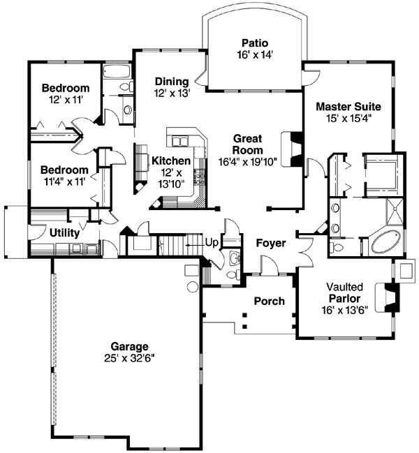 Main Floor Plan: 17-537