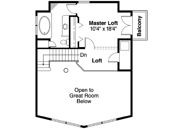 Upper/Second Floor Plan: 17-538