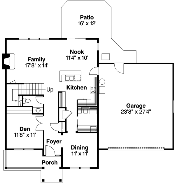 Main Floor Plan: 17-539