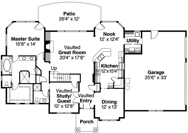 Main Floor Plan: 17-541