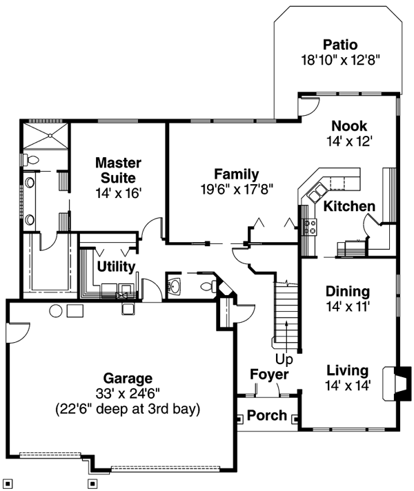 Main Floor Plan: 17-542