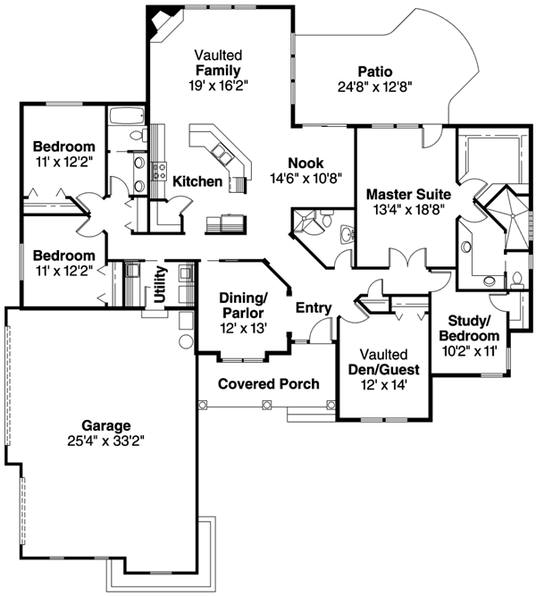 Main Floor Plan: 17-543