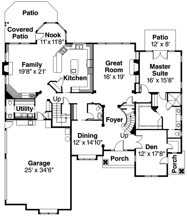 Main Floor Plan: 17-545