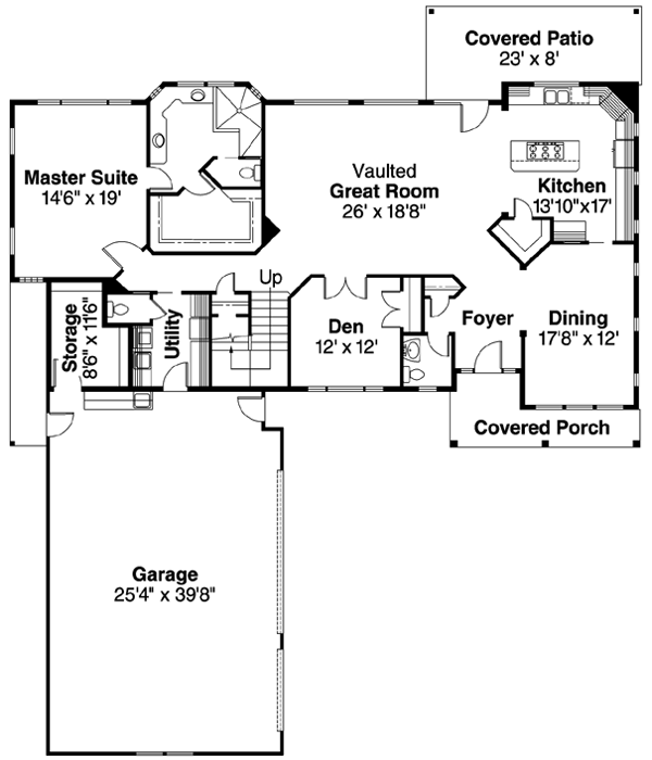 Main Floor Plan: 17-548