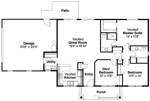 Main Floor Plan: 17-550