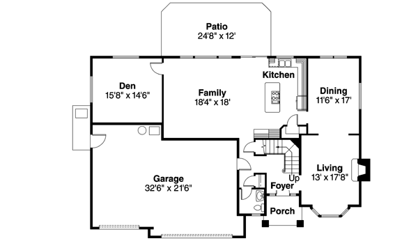Main Floor Plan: 17-558