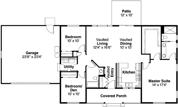 Main Floor Plan: 17-561