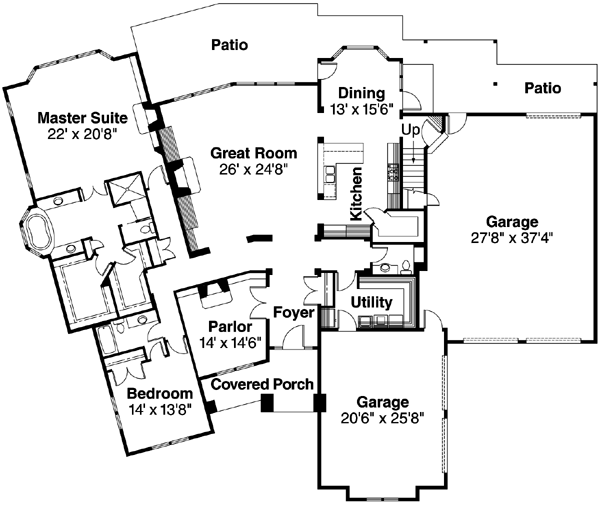 Main Floor Plan: 17-563