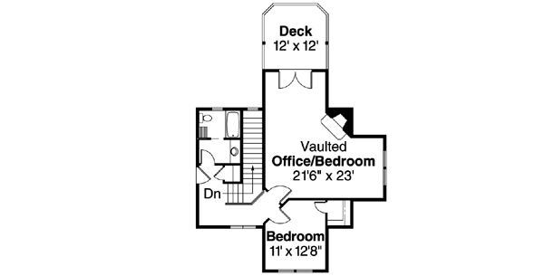 Upper/Second Floor Plan: 17-563