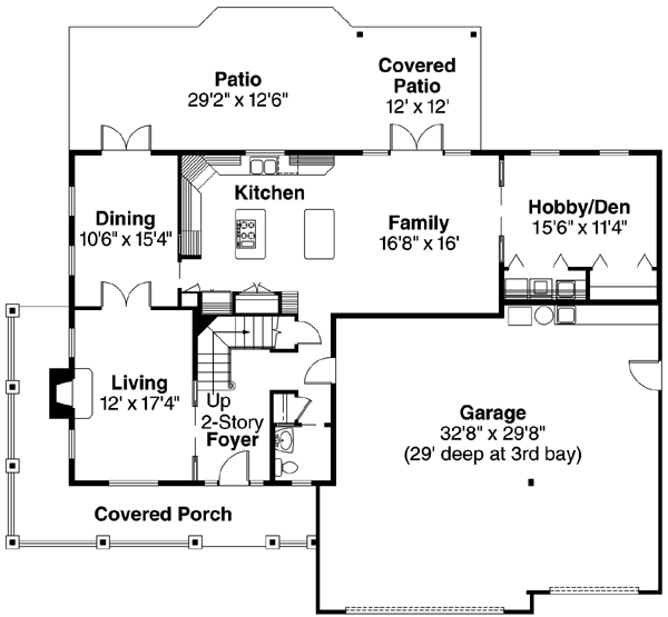 Main Floor Plan: 17-564