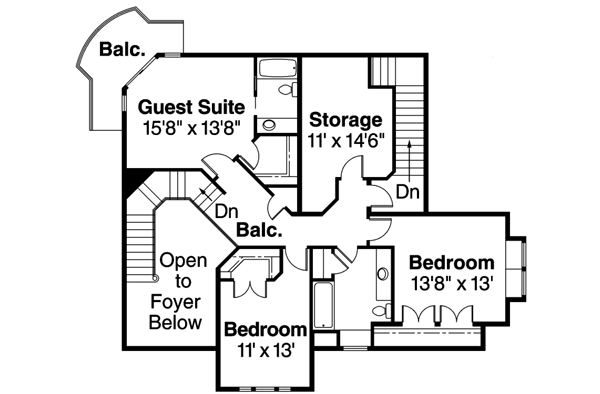 Upper/Second Floor Plan: 17-565