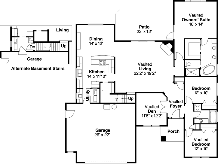 Main Floor Plan: 17-567