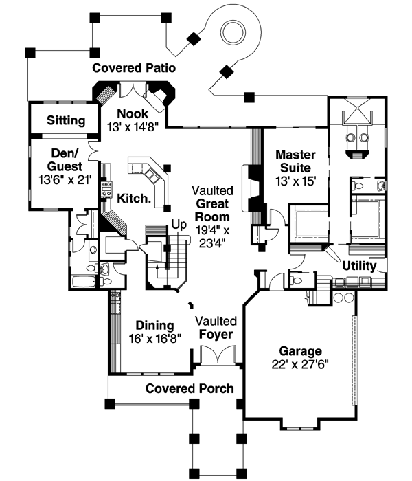 Main Floor Plan: 17-577