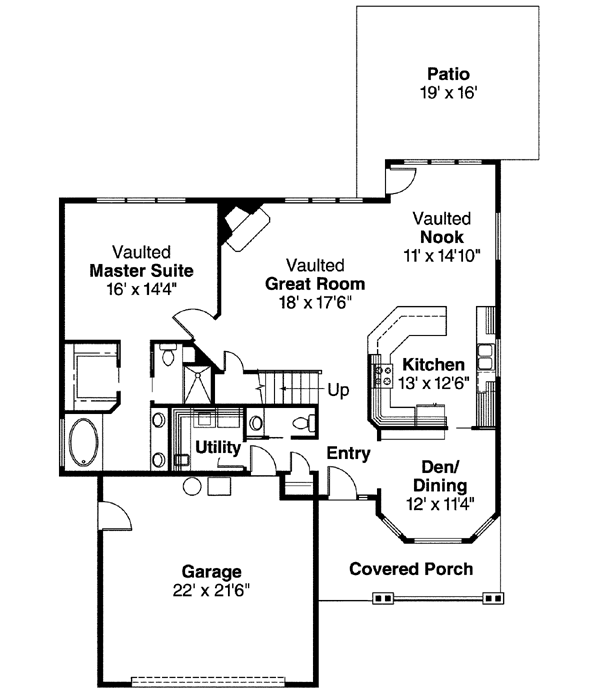 Main Floor Plan: 17-580