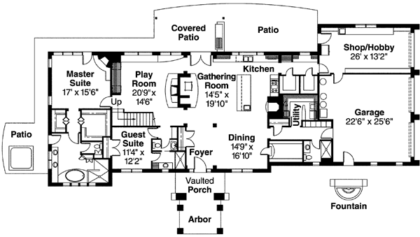 Main Floor Plan: 17-582
