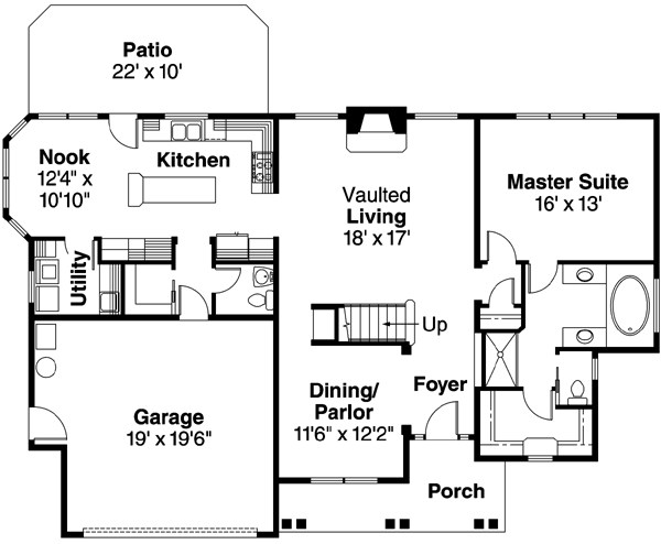 Main Floor Plan: 17-583