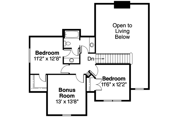 Upper/Second Floor Plan: 17-583