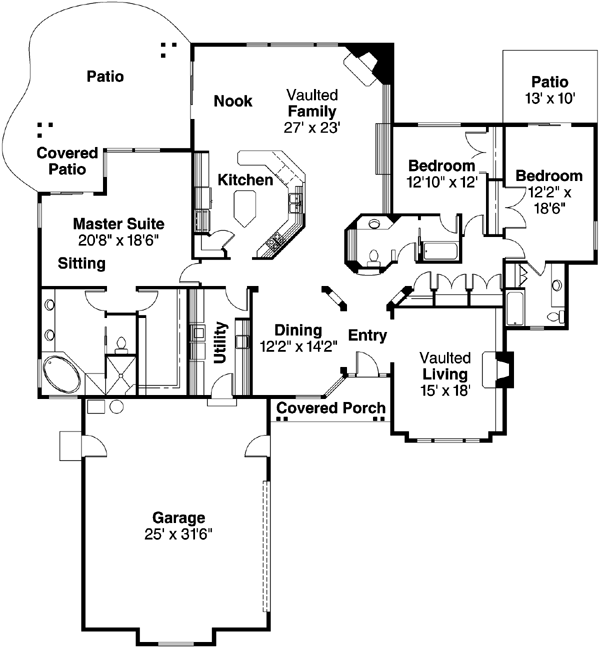 Main Floor Plan: 17-584