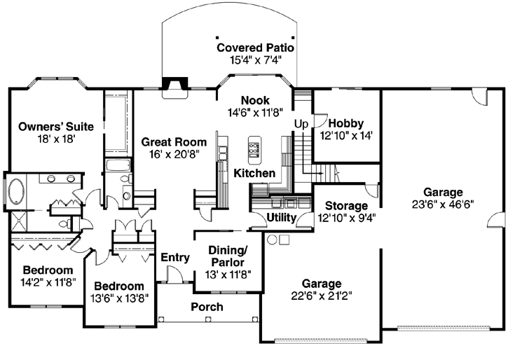 Main Floor Plan: 17-585
