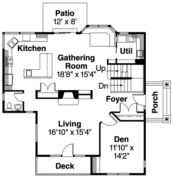 Main Floor Plan: 17-587