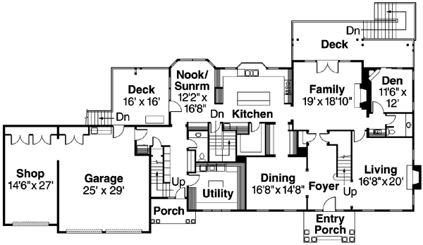 Main Floor Plan: 17-588