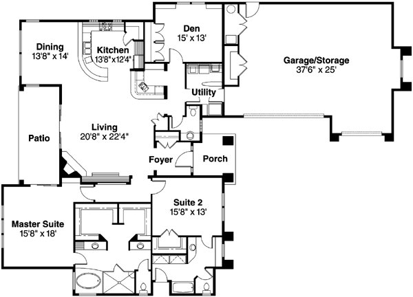 Main Floor Plan: 17-590