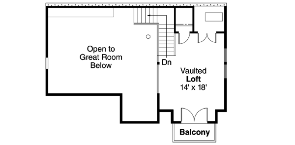 Upper/Second Floor Plan: 17-594