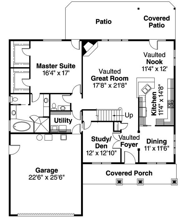Main Floor Plan: 17-601
