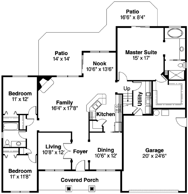 Main Floor Plan: 17-603