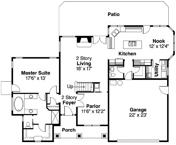 Main Floor Plan: 17-609