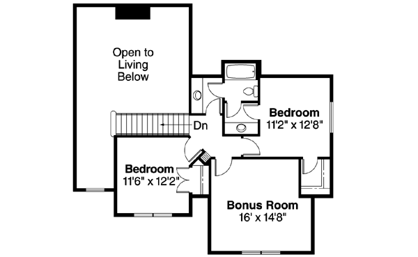 Upper/Second Floor Plan: 17-609