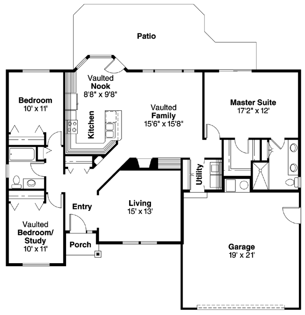 Main Floor Plan: 17-611